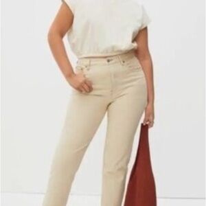 Everlane 90’s Cheeky Cropped Jeans sz25 in Clay